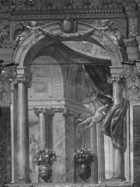 A. Villani e Figli — A. Michele Colonna (1600-1687). Prospettiva architettonica. Bologna - Chiesa di S. Paolo — insieme